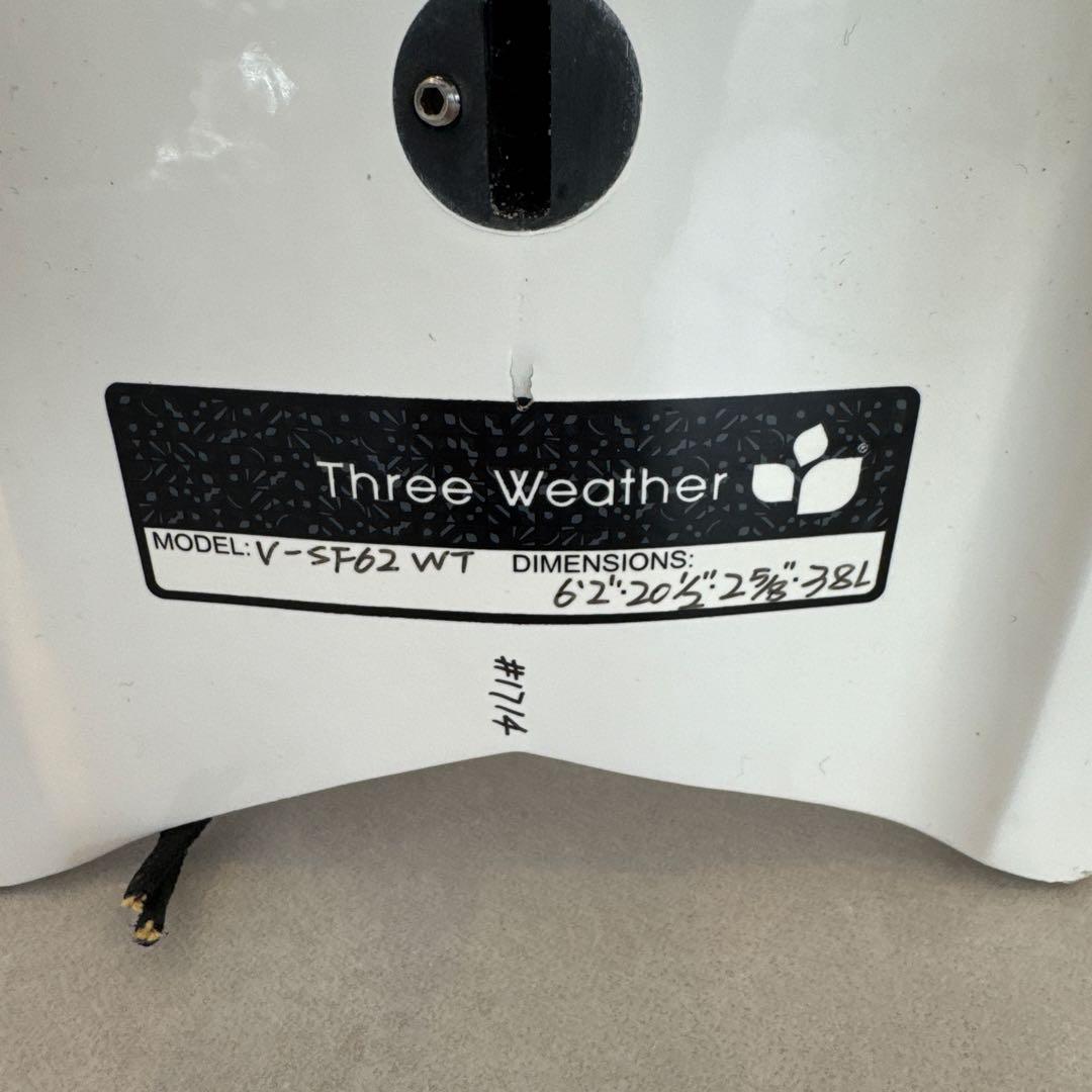 スリーウェザー　6'2