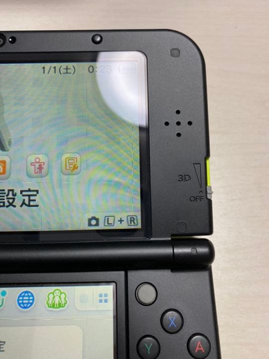 Newニンテンドー3DS LL ライム×ブラック