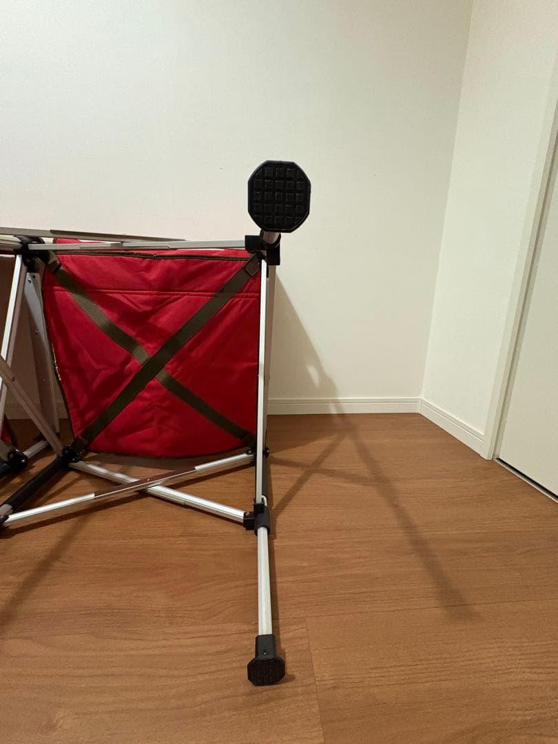 コールマン アウトドアチェア 2脚セット レッド 収納袋付き Coleman