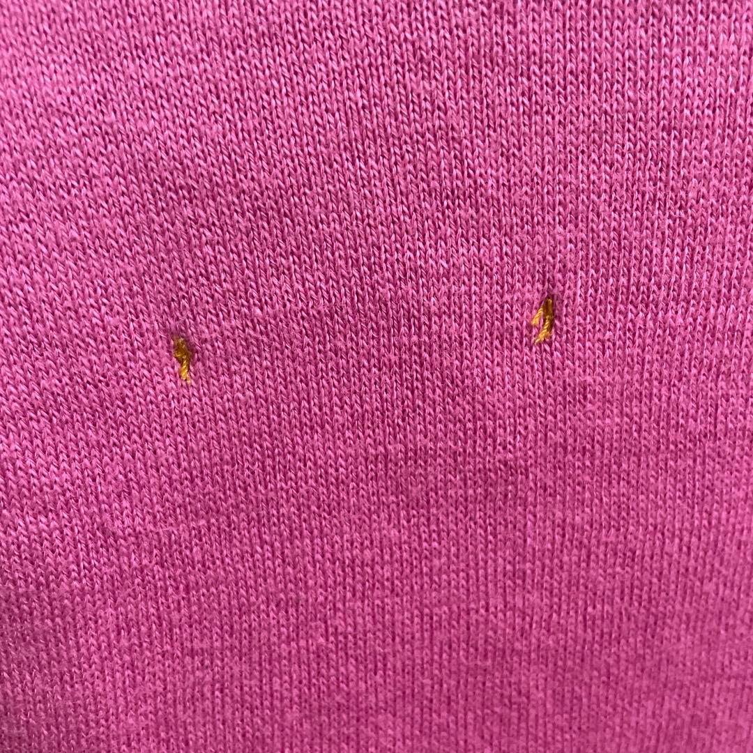 45R スムースのチュニック ピンク