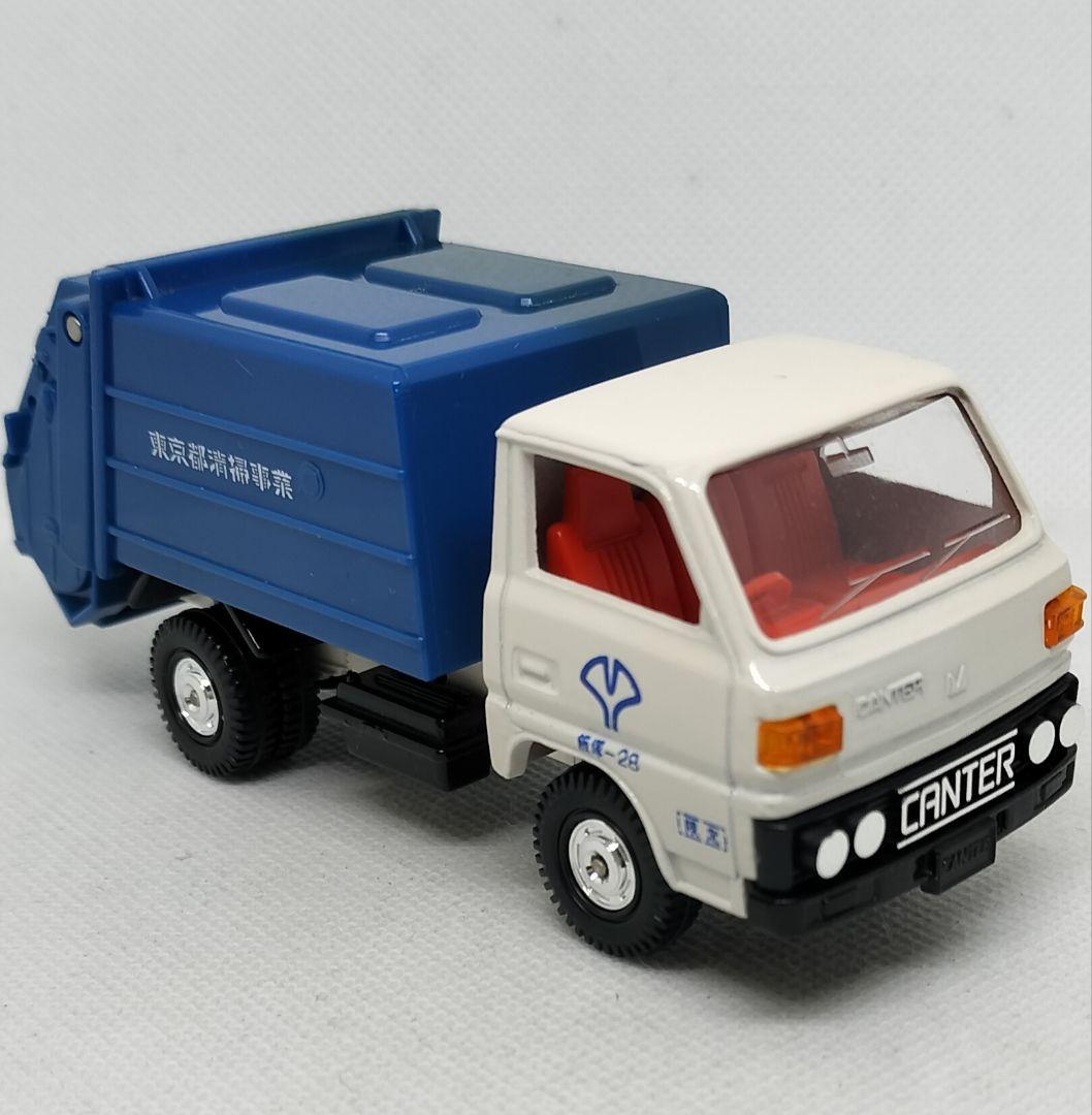 トミカダンディDT-020《三菱キャンター清掃車》未使用外側日焼けあり