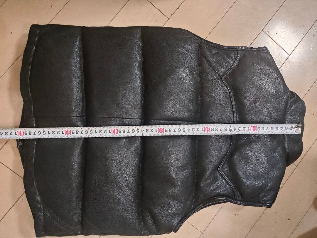 JACKROSE レザーダウンベスト