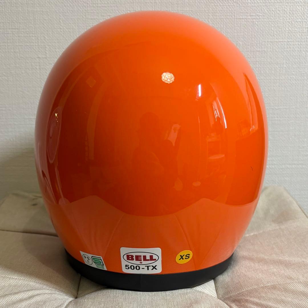 BELL 500-TXJ ジェットヘルメット XS オレンジ