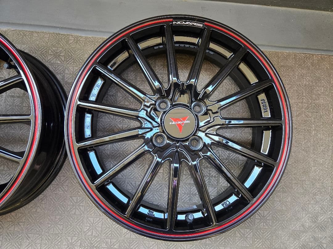 引き取り限定　Weds １６インチ　ホイールのみ４本セット