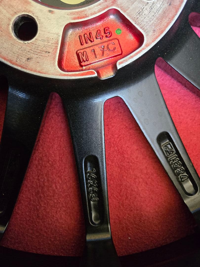 引き取り限定　Weds １６インチ　ホイールのみ４本セット