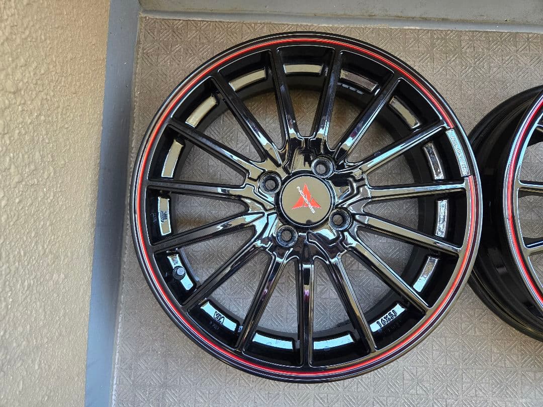 引き取り限定　Weds １６インチ　ホイールのみ４本セット