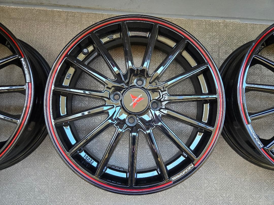 引き取り限定　Weds １６インチ　ホイールのみ４本セット