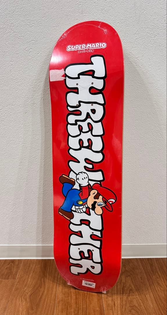 【新品】THREEWETHER スーパーマリオ スケートボード デッキ