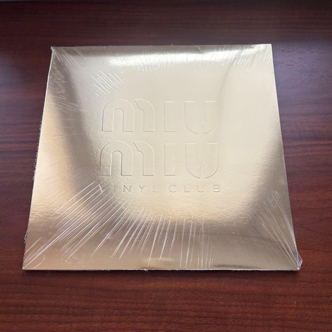 Miumiu ノベルティ　レコード