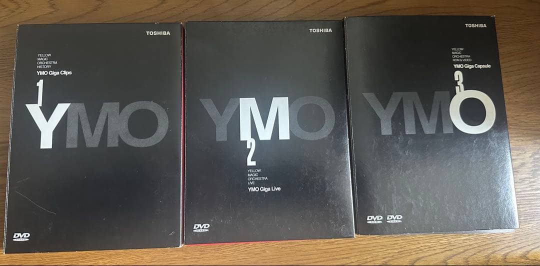 YMO 『GIGA １.２.３』セット