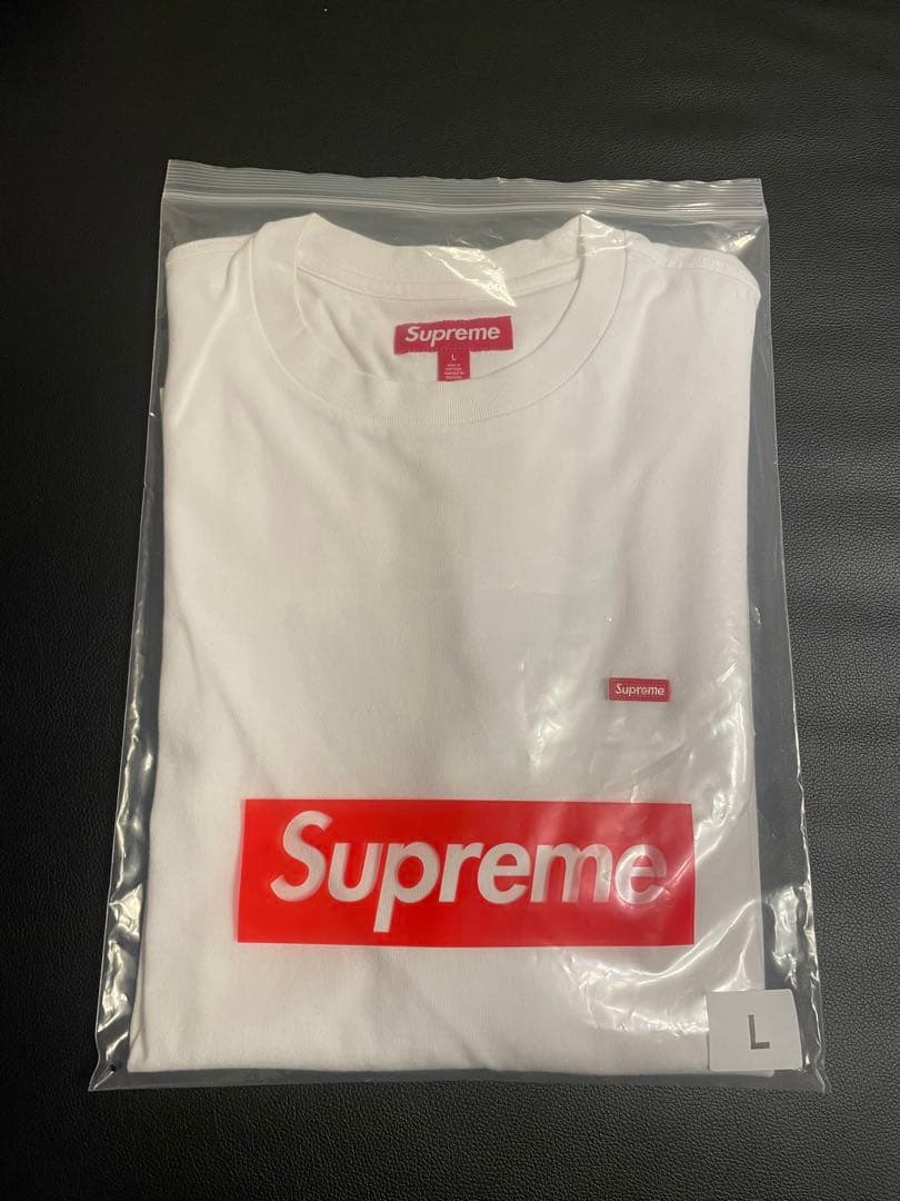 新品Supreme Small Box Tee ホワイトスモールボックス L