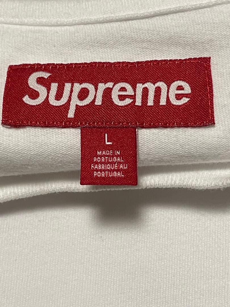 新品Supreme Small Box Tee ホワイトスモールボックス L