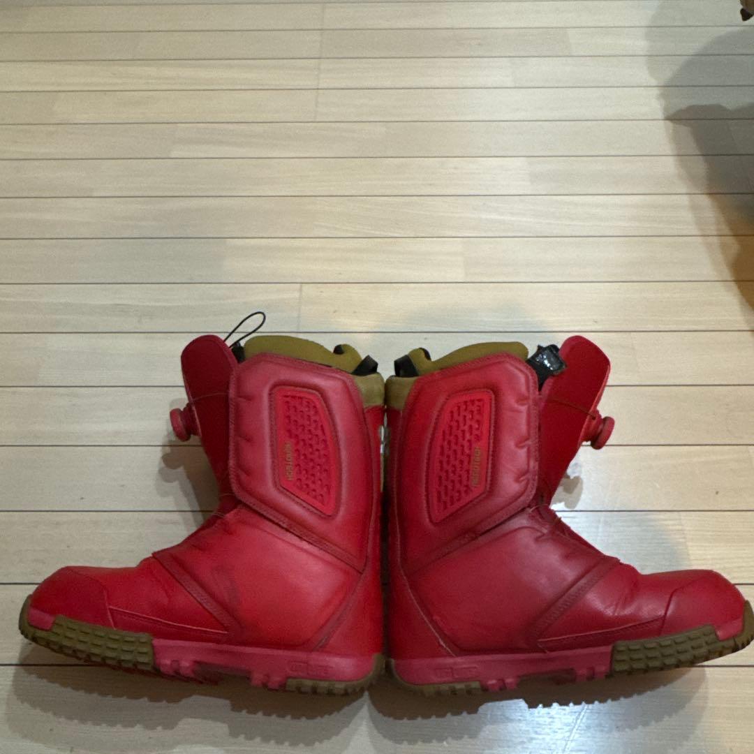 DC スノーボードブーツ レッド