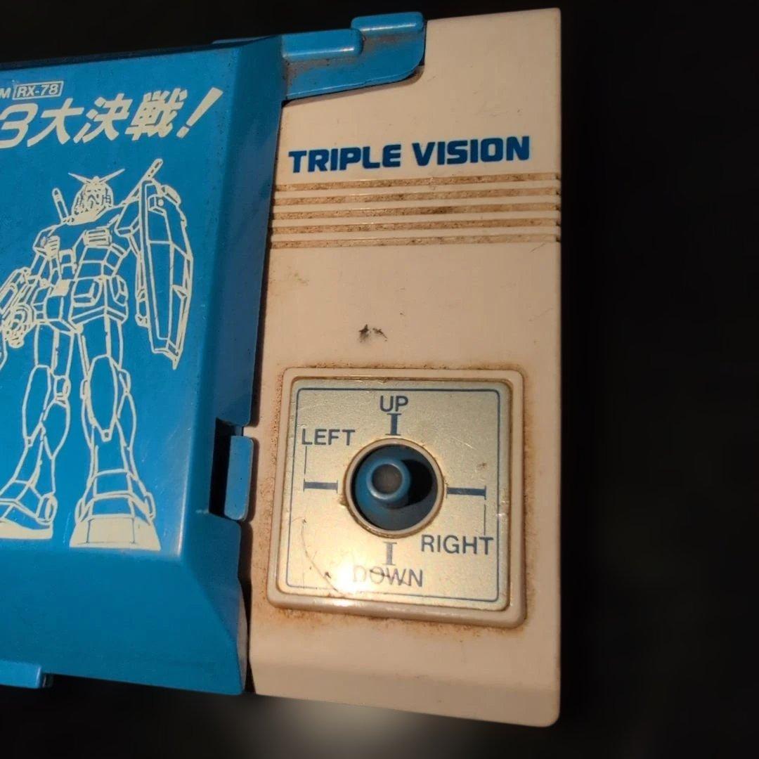 バンダイ ガンダム3大決戦！ ゲームウォッチ 現状品