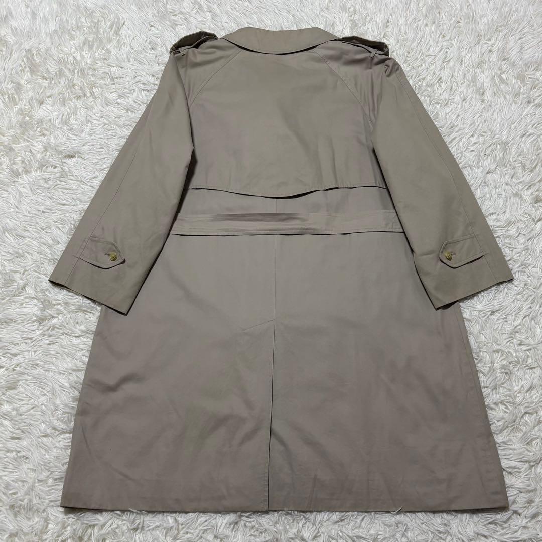 バーバリーズ ステンカラーコート ベージュ ノバチェック ライナー ベルト付