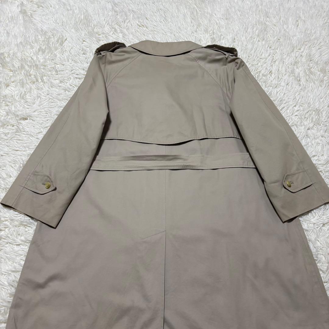 バーバリーズ ステンカラーコート ベージュ ノバチェック ライナー ベルト付