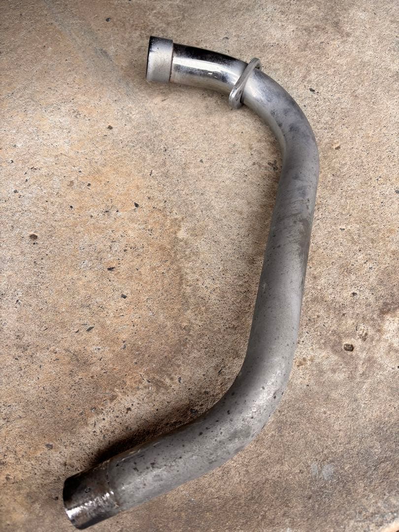 CB400SF NC31 ＤＪガニマタ６分割マフラー メッキ アウター