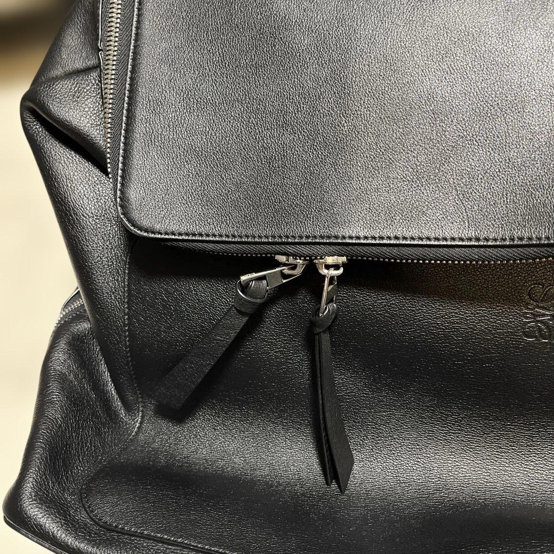 ロエベ バックパック　黒