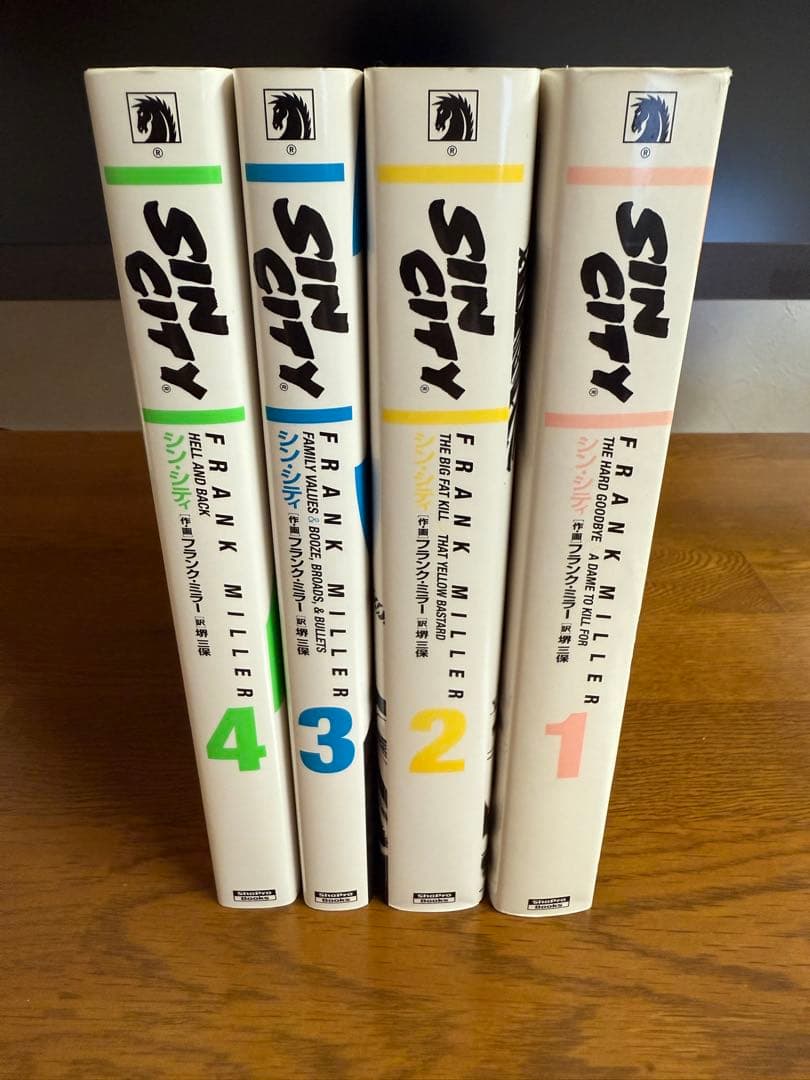 【絶版】ハードボイルド・コミックの金字塔！Sin City（シン・シティ）全4巻