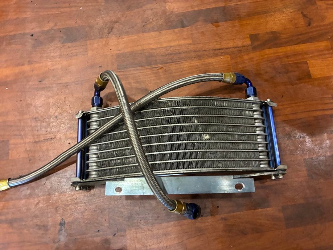 カワサキ ZRX1200R ZRX1100ラウンドオイルクーラー