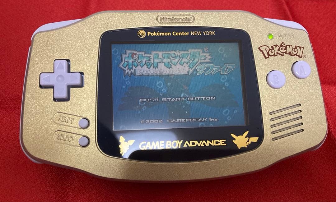 ゲームボーイアドバンス　ポケモンセンターニューヨークバージョン