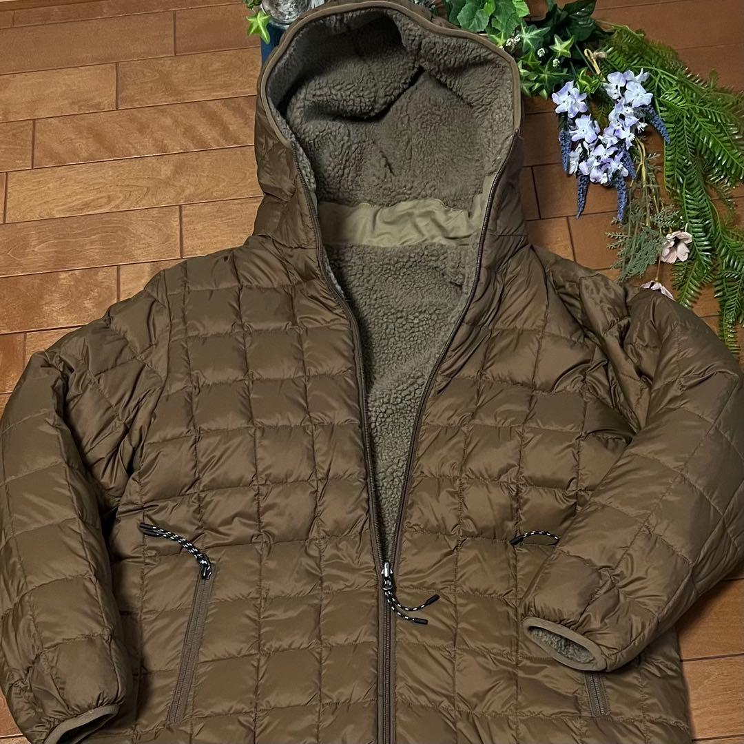 本日最終価格‼️【タイオン】 リバーシブルロングダウンコート