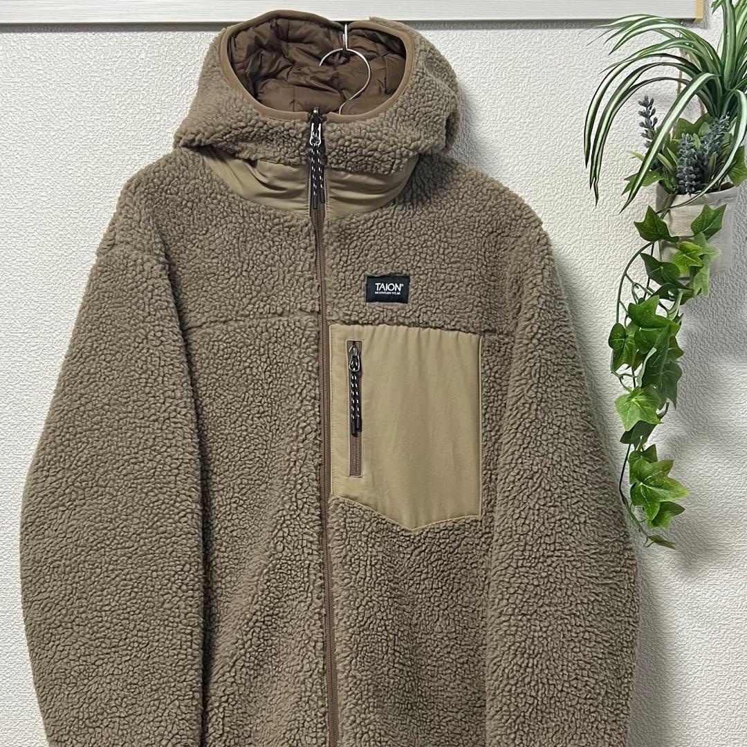 本日最終価格‼️【タイオン】 リバーシブルロングダウンコート