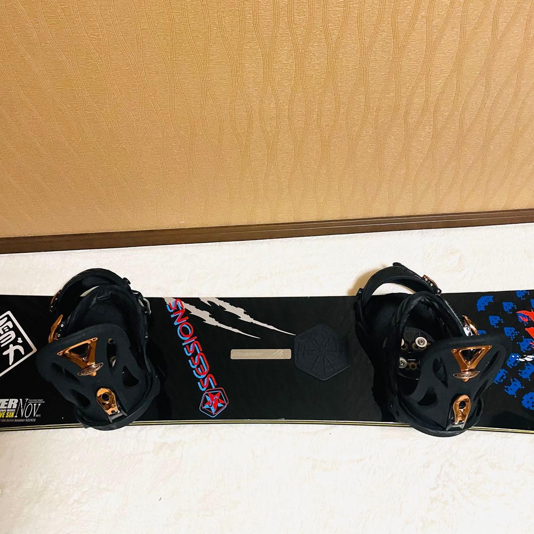 スノーボードセットNovember LIVER OGASAKA ×BURTON