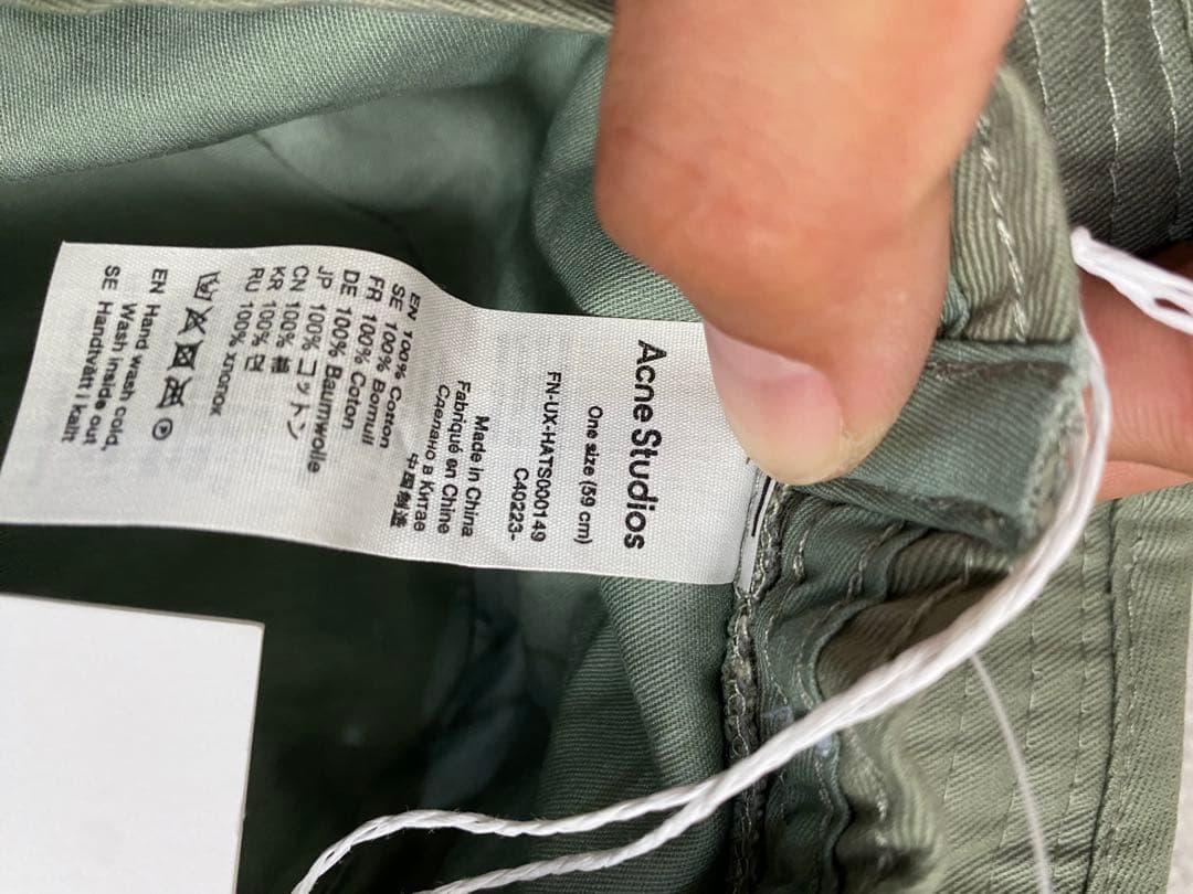 新品　本田翼　着用アクネストゥディオス　バゲットハット