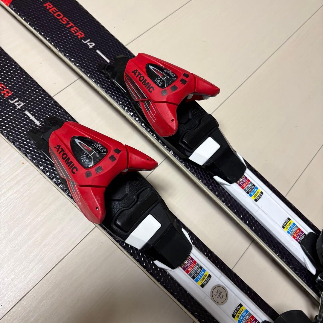 ATOMIC REDSTER J4 スキー板 赤/黒 130