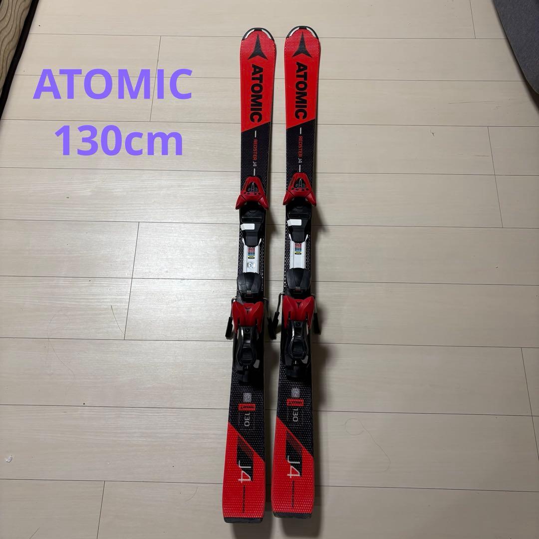 ATOMIC REDSTER J4 スキー板 赤/黒 130