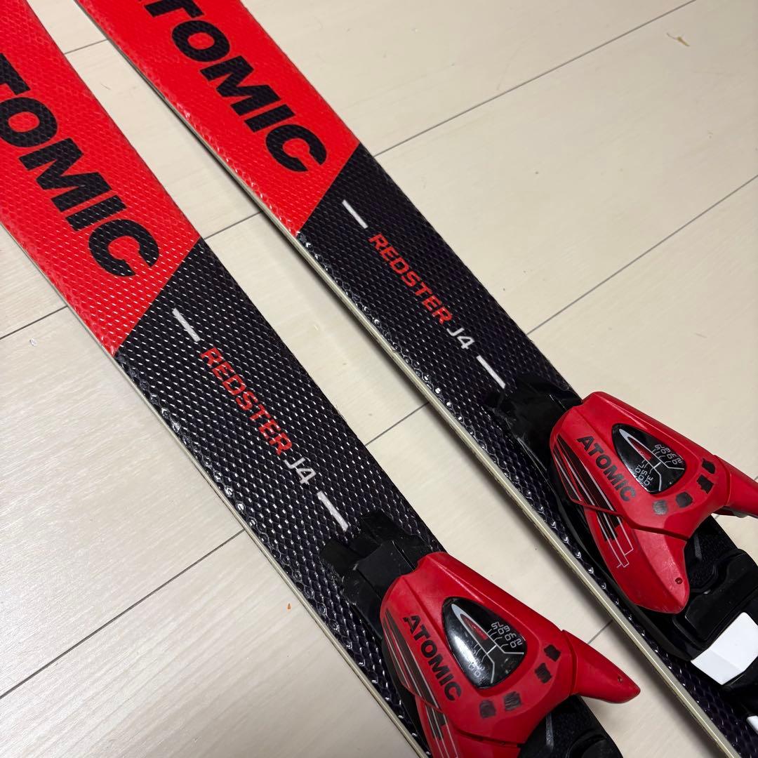 ATOMIC REDSTER J4 スキー板 赤/黒 130