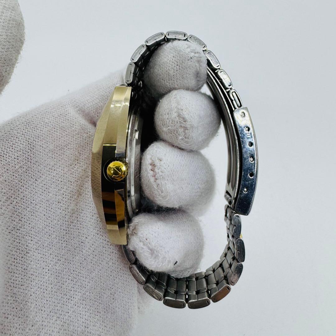 ✨RADO✨ラドー✨デイト✨コンビ✨ゴールド文字盤✨クォーツ✨腕時計✨