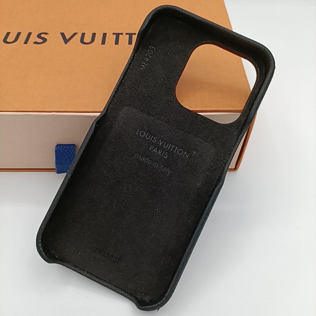 ルイヴィトン バンパー スマホケース iPhone15Pro 黒 M82889