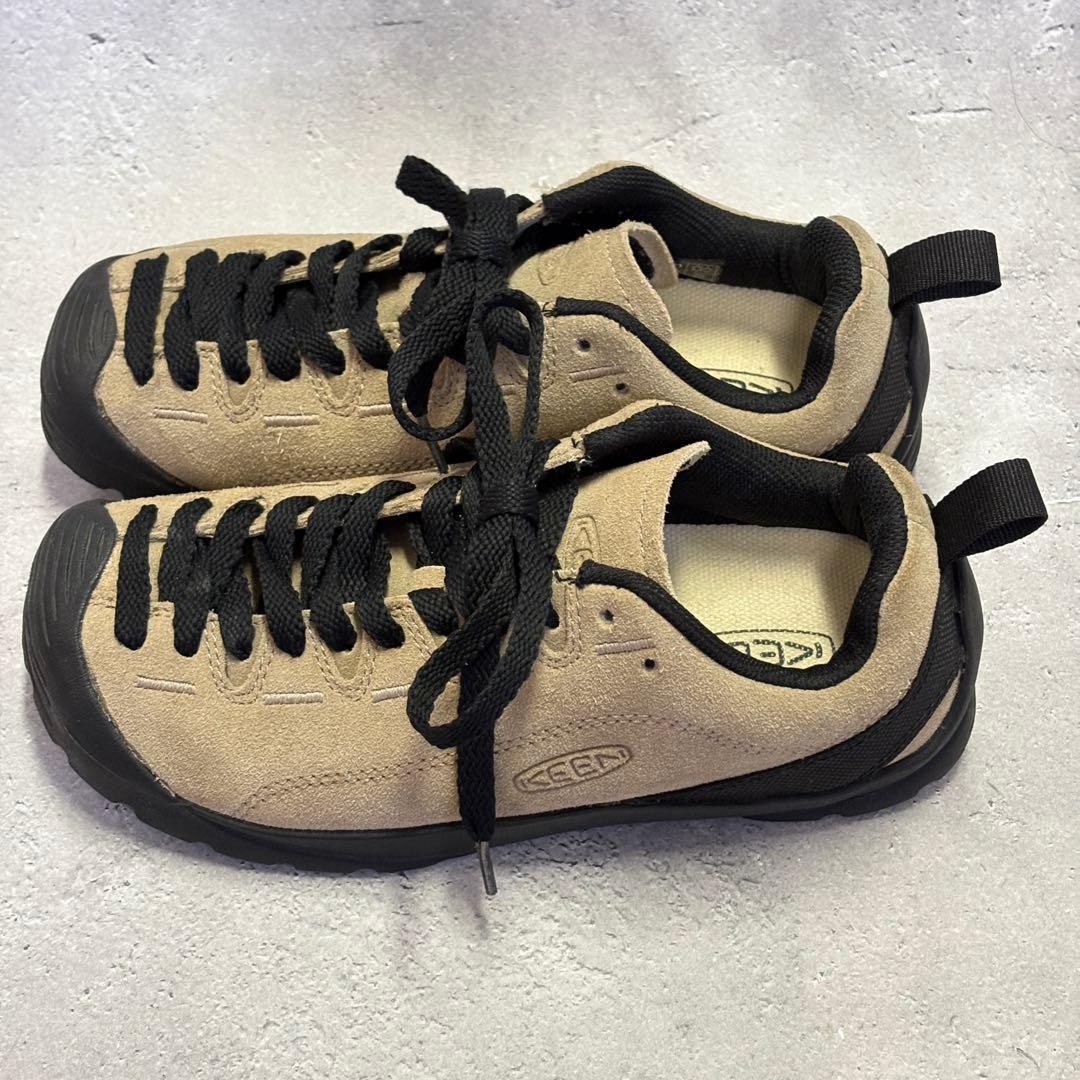 美品　キーン　KEEN　ジャスパー　JASPER　スニーカー　レースアップ　23