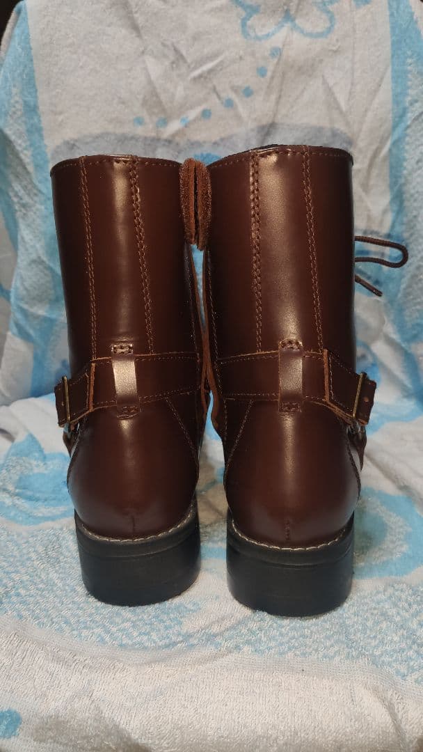 値下可 26 wildwing 標準底 ブラウンレザーブーツ 本革 ライティング