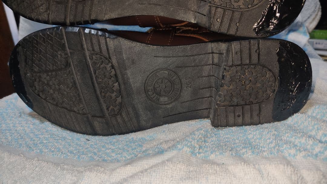 値下可 26 wildwing 標準底 ブラウンレザーブーツ 本革 ライティング