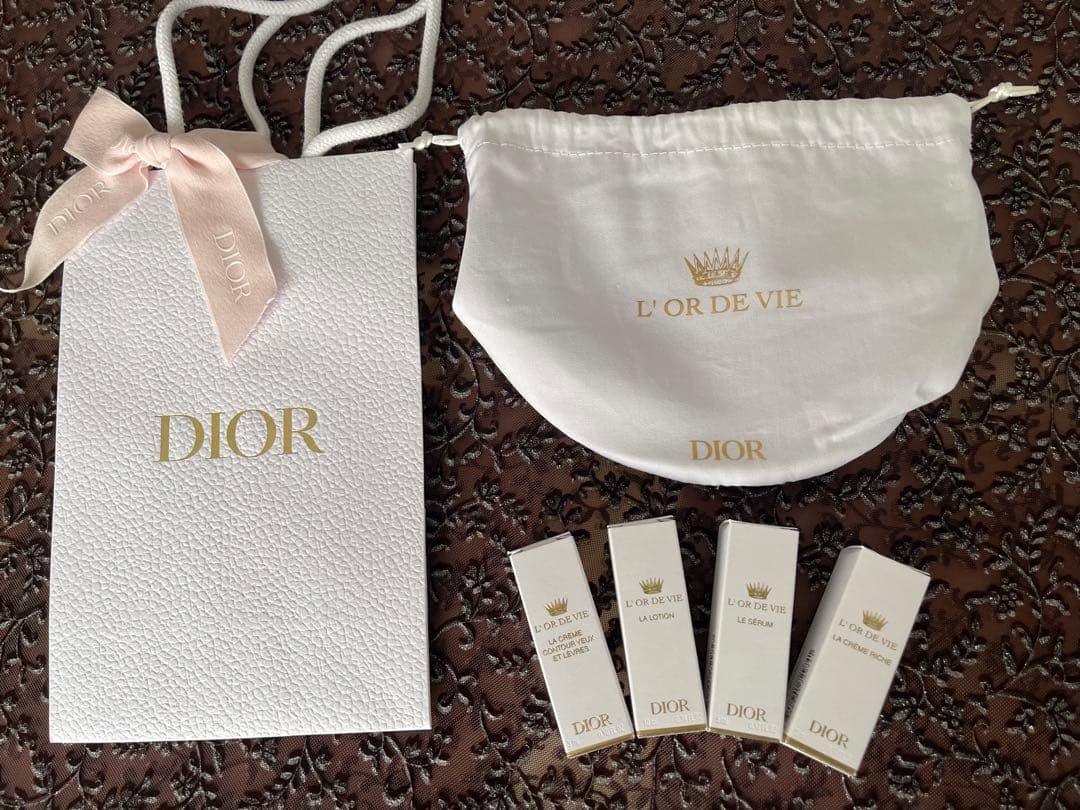 新商品⭐︎DIOR L'OR DE VIE トライアルセット