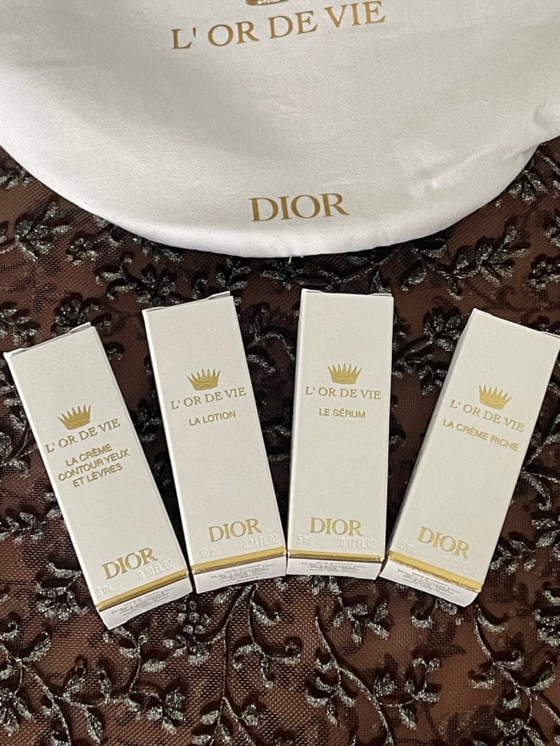新商品⭐︎DIOR L'OR DE VIE トライアルセット