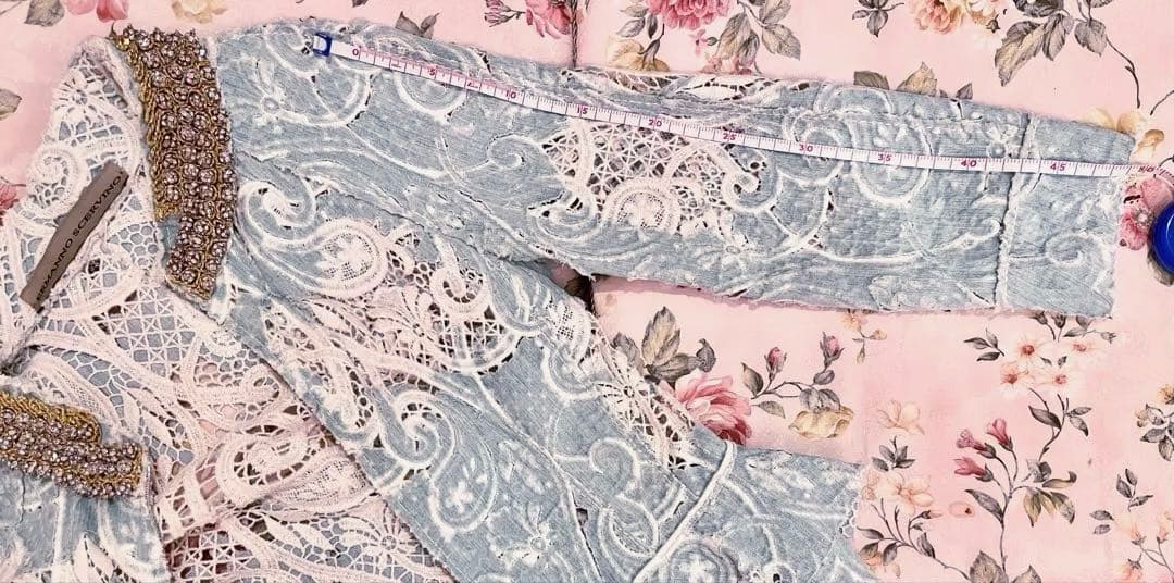 エルマンノシェルヴィーノコレクションデニムジャケット40エルマノシェルビーノ