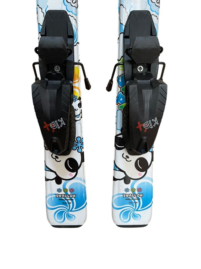 swallow パンダデザイン スキー板 100cm