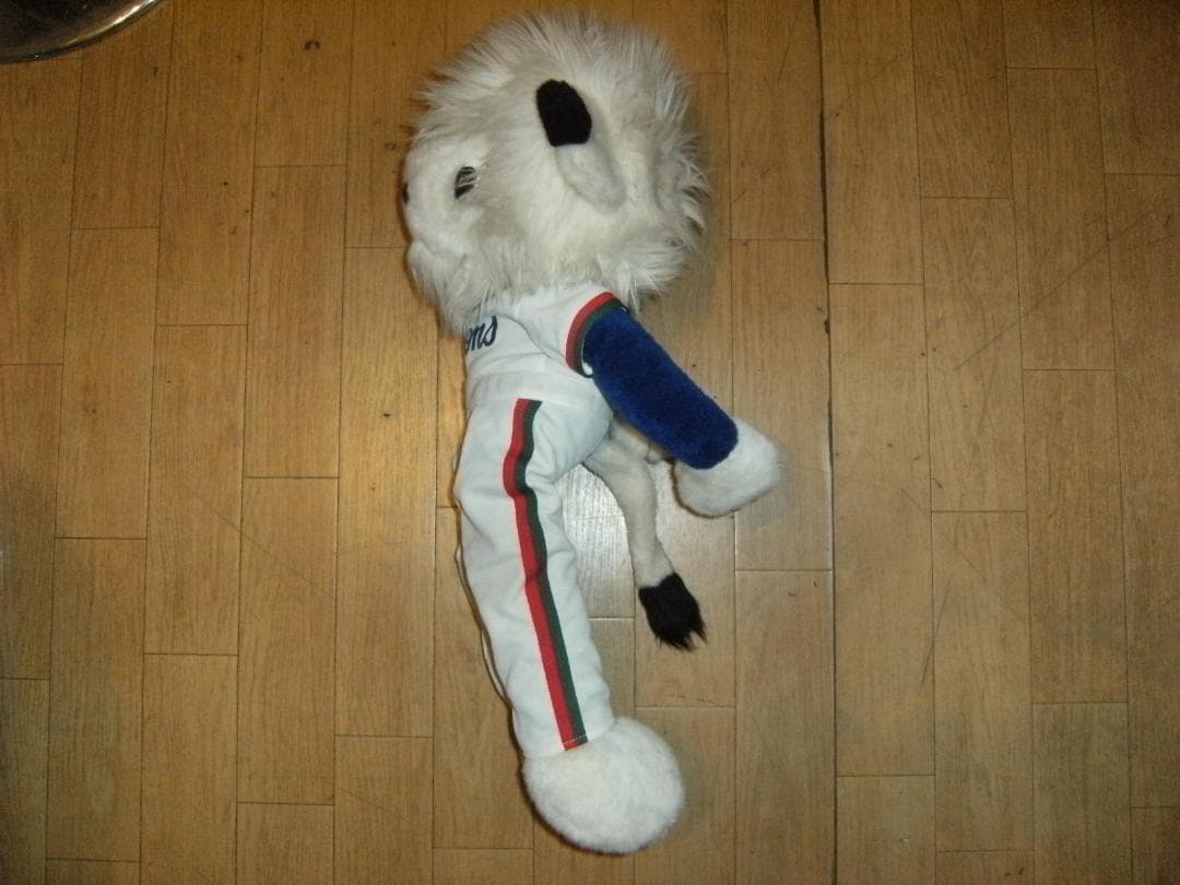 廃番★昭和レトロ★日本製★三英★西武ライオンズ キャラクター レオ ぬいぐるみ