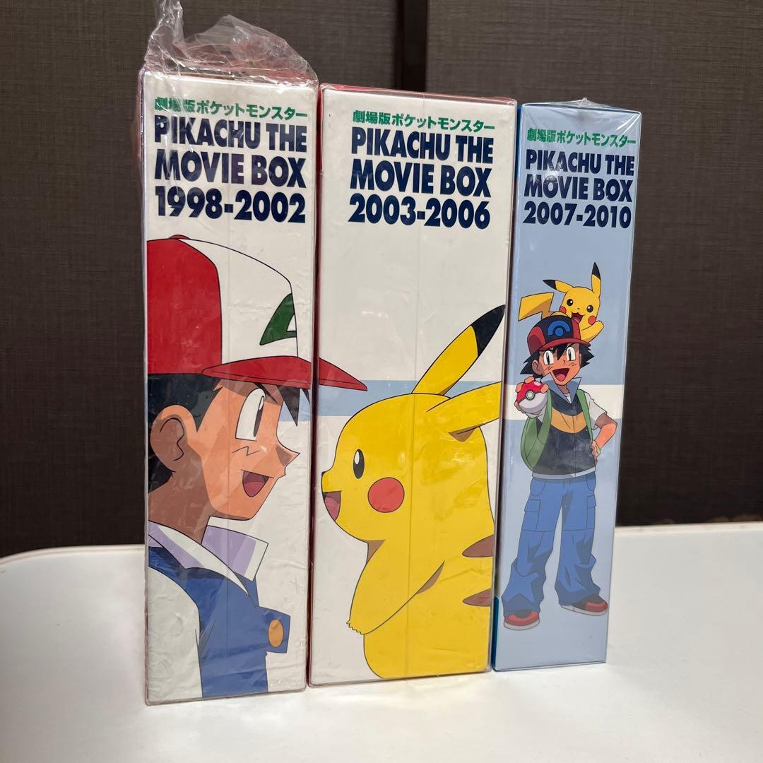 アニメ PIKACHU THE MOVIE BOX 1998-2010