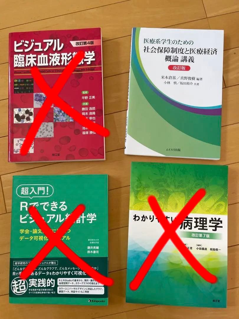 医療参考書 まとめ売り、バラ売り可