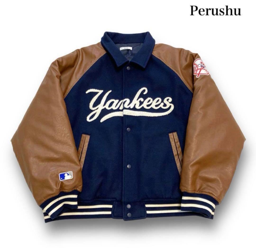 perushu × MLBコラボスタジャン Yankees