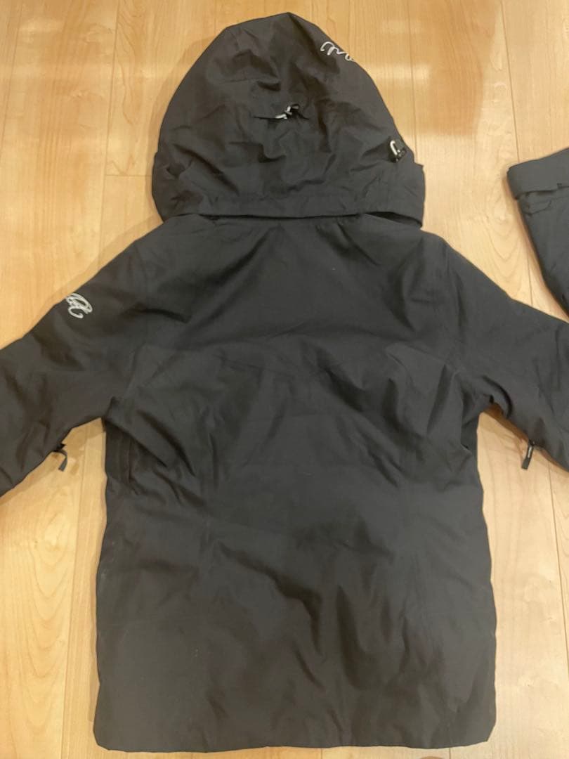 MILLET スノーボード・スキーウェア　上下セット 極美品　S ブラック