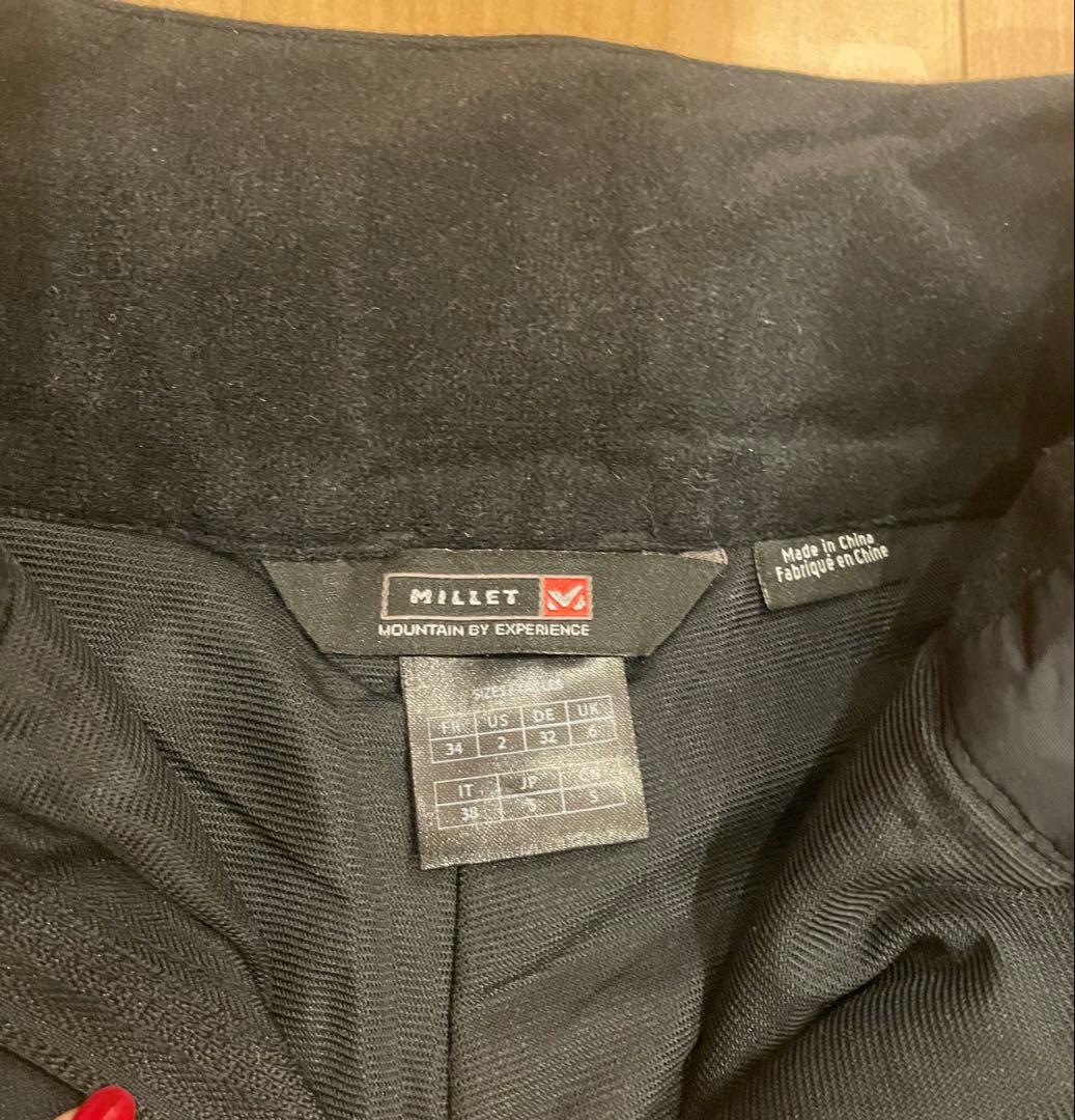 MILLET スノーボード・スキーウェア　上下セット 極美品　S ブラック