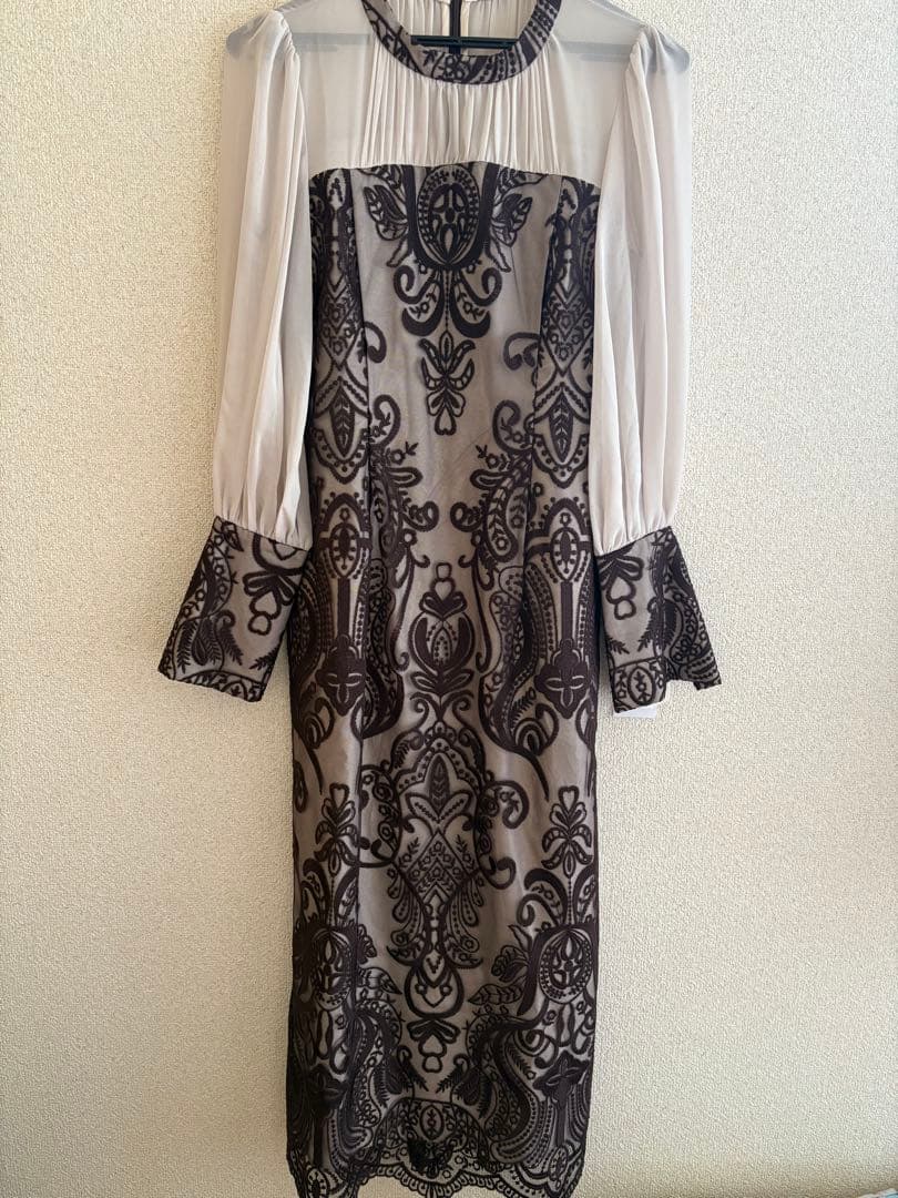 ダマスクギャザードレス オケージョンドレスM結婚式