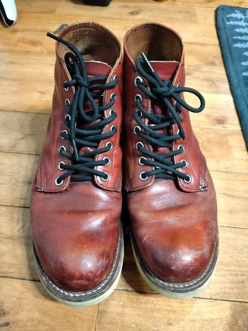 RED WING SHOES ブラウンハイカットブーツ
