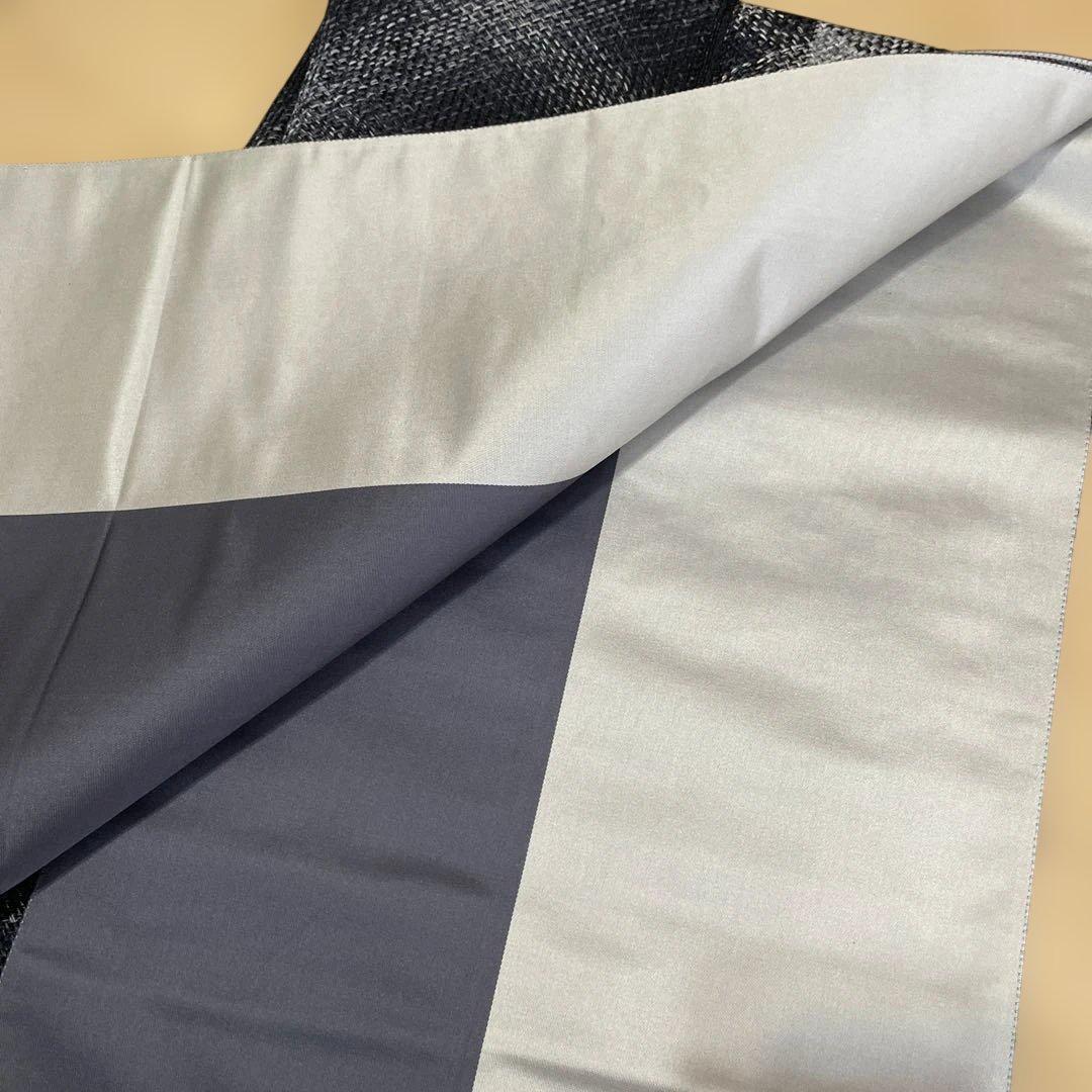 【高級品】組み織り 洒落袋帯 全通 組紐織